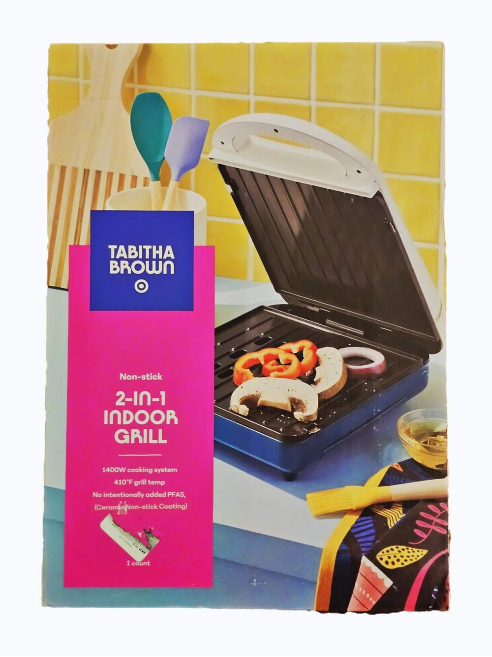 Tabitha Brown 2-In-1 Indoor Grill